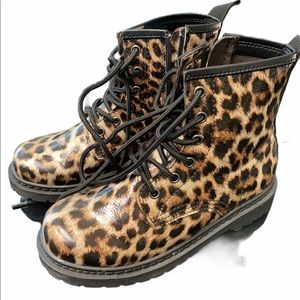Steve Madden Girls Boots, Sparkly Leopard